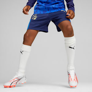 Short de futbol para adolescentes Neymar Jr, Persian Blue-Racing Blue, extralarge