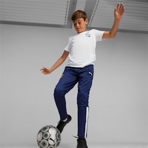 Pantalones de fútbol Neymar Jr para niños grandes, Persian Blue-Racing Blue, extragrande