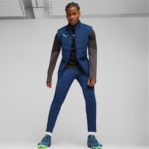 メンズ サッカー INDIVIDUAL ウィンターライズ ニットトップ, PUMA Black-Dark Coal, extralarge-JPN