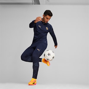 PUMA x CHRISTIAN PULISIC Men's Soccer Quarter-Zip Top, PUMA Navy, extralarge