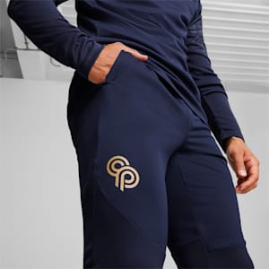 Pantalones de entrenamiento de fútbol para hombre PUMA x Christian Pulisic, PUMA Navy, extralarge