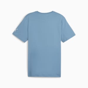 Camiseta de fútbol con logo para hombre PUMA x Christian Pulisic, Zen Blue, extralarge
