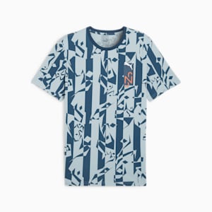 PUMA x NEYMAR JR Creativity Men's Football T-shirt, Ocean Tropic-Turquoise Surf, extralarge-IND