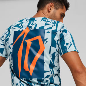 PUMA x NEYMAR JR Creativity Men's Football T-shirt, Ocean Tropic-Turquoise Surf, extralarge-IND