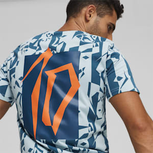 PUMA x NEYMAR JR Creativity Men's Tee, Ocean Tropic-Turquoise Surf, extralarge