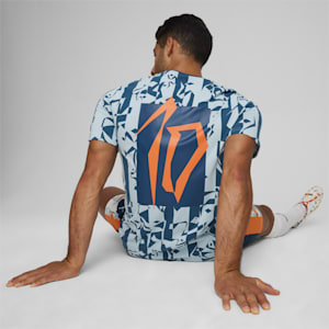 PUMA x NEYMAR JR Creativity Men's Football T-shirt, Ocean Tropic-Turquoise Surf, extralarge-IND