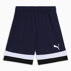individualRISE Youth Football Shorts, PUMA Navy-PUMA White, extralarge-IND
