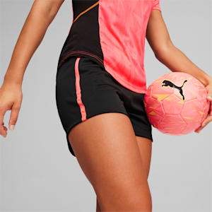 IndividualBLAZE Women's Football Shorts, PUMA Black-Passionfruit, extralarge-IND