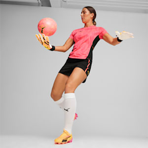 IndividualBLAZE Women's Football Shorts, PUMA Black-Passionfruit, extralarge-IND
