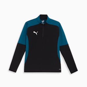 メンズ サッカー INDIVIDUAL プーマフットボール プロ 1/4 ジップトップ, PUMA Black, extralarge-JPN