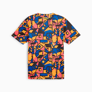 Camiseta de fútbol para hombre PUMA x NEYMAR JR x COPA AMÉRICA, Sunset Glow-Bluemazing, extralarge