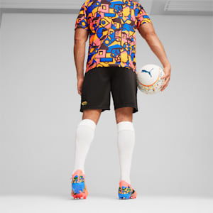 PUMA x NEYMAR JR x COPA AMÉRICA Men's Soccer Shorts, PUMA Black-Sunset Glow, extralarge
