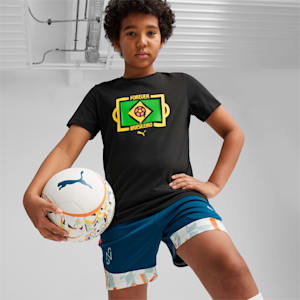 PUMA x NEYMAR JR x COPA AMÉRICA Big Kids' Soccer Tee, PUMA Black, extralarge