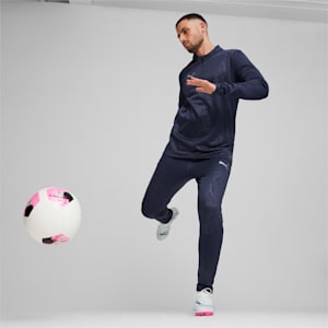 メンズ サッカー チームファイナル ハイブリッド トップス クルースウェット, PUMA Navy, extralarge-JPN