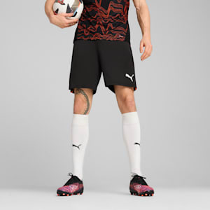 individualLIGA Training Shorts Men, PUMA Black-Heat Fire, extralarge