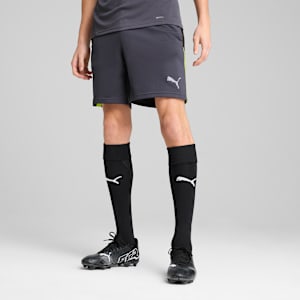individualLIGA Training Shorts Men, Galactic Gray-Yellow Alert, extralarge-GBR