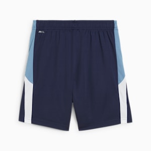 individualFINAL Big Kids' Soccer Training Shorts, PUMA Navy-PUMA White-Zen Blue, extralarge