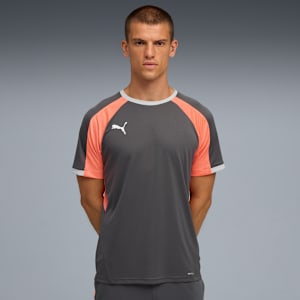 IndividualLIGA Jersey Men, Shadow Gray-PUMA White-Glowing Red, large