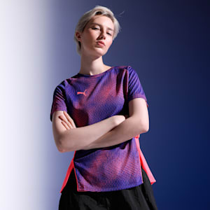 individualBLAZE Women's Football Jersey, Lapis Lazuli-Dark Amethyst, extralarge-IND