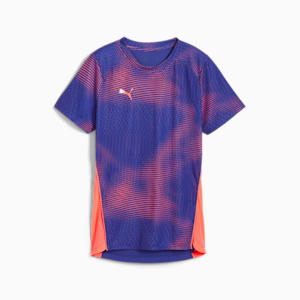 Jersey de fútbol para mujer individualBLAZE, Lapis Lazuli-Dark Amethyst, extralarge