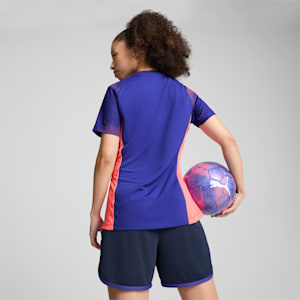 Jersey de fútbol para mujer individualBLAZE, Lapis Lazuli-Dark Amethyst, extralarge