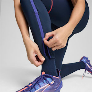 Pants de entrenamiento para mujer individualBLAZE, Club Navy-Dark Amethyst, extralarge