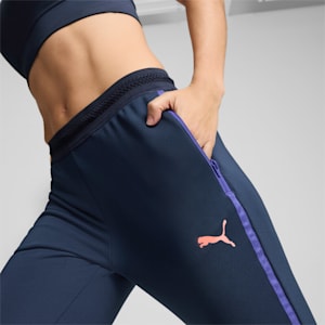 Pants de entrenamiento para mujer individualBLAZE, Club Navy-Dark Amethyst, extralarge