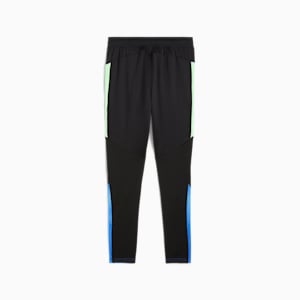 individualFINAL Men's Training Pants, PUMA Black-Fizzy Apple, extralarge