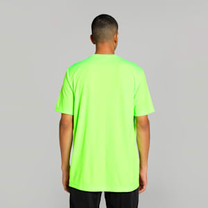 CR Teamwear Piping Men's Cricket T-shirt, Pro Green-PUMA Black, extralarge-IND