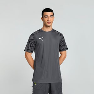 Cricket Teamwear Men's Sublimation Tee, PUMA Black-Asphalt, extralarge-IND