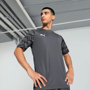 Cricket Teamwear Men's Sublimation Tee, PUMA Black-Asphalt, extralarge-IND