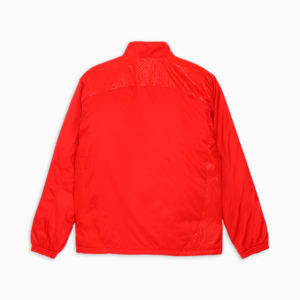 PUMA ウィンドブレーカー 赤黒 サイズO - メルカリ