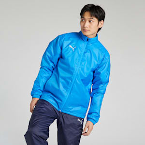 メンズ サッカー チームファイナル パデッド ウーブン ジャケット, Ignite Blue, extralarge-JPN