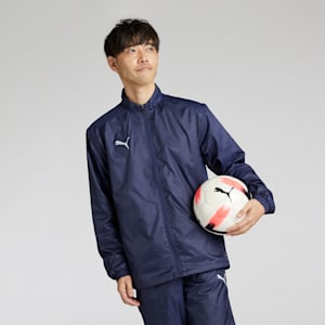 メンズ サッカー チームファイナル ウラトリコット ウーブンジャケット, PUMA Navy, extralarge-JPN
