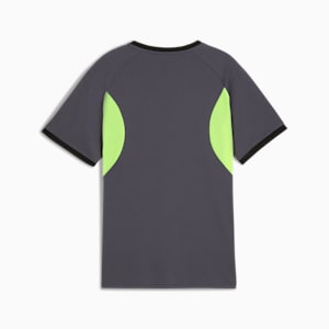 キッズ サッカー INDIVIDUALLIGA 半袖 シャツ 120-160cm, Galactic Gray-Yellow Alert, extralarge-JPN
