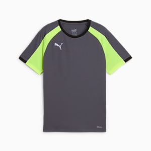 キッズ サッカー INDIVIDUALLIGA 半袖 シャツ 120-160cm, Galactic Gray-Yellow Alert, extralarge-JPN