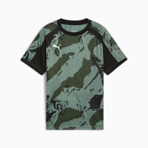 キッズ サッカー INDIVIDUAL リーガ カモ 半袖 Tシャツ 120-160cm, PUMA Black, extralarge-JPN
