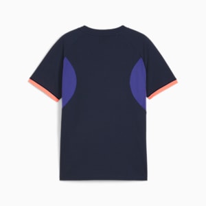 キッズ サッカー INDIVIDUAL リーガ グラフィック 半袖 Tシャツ 120-160cm, Club Navy, extralarge-JPN