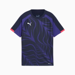 キッズ サッカー INDIVIDUAL リーガ グラフィック 半袖 Tシャツ 120-160cm, Club Navy, extralarge-JPN