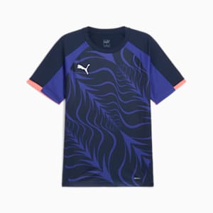 メンズ サッカー INDIVIDUAL リーガ グラフィック 半袖 Tシャツ, Club Navy, extralarge-JPN