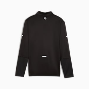 キッズ サッカー INDIVIDUAL ウィンタライズド  クォータージップ トップ 120-160cm, PUMA Black, extralarge-JPN