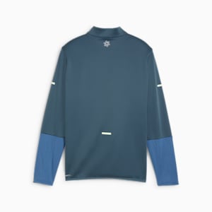 キッズ サッカー INDIVIDUAL ウィンタライズド  クォータージップ トップ 120-160cm, Gray Skies, extralarge-JPN