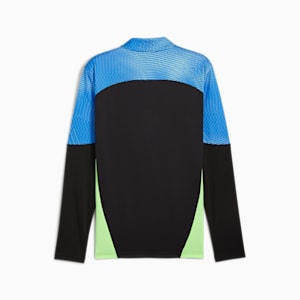 メンズ サッカー INDIVIDUAL ファイナル クォータージップ トップ, PUMA Black-Fizzy Apple, extralarge-JPN