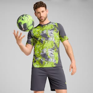 IndividualCUP Men's Soccer Jersey, Galactic Gray, extralarge