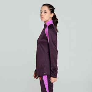 IndividualBLAZE Women's 1/4 Zip Football Top, Midnight Plum, extralarge-IND