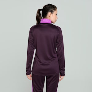 IndividualBLAZE Women's 1/4 Zip Football Top, Midnight Plum, extralarge-IND