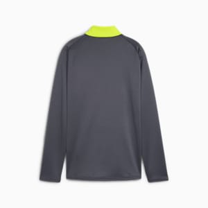 Top de fútbol con cierre corto individualBLAZE para mujer, Galactic Gray, extralarge