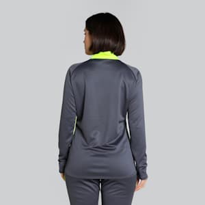 IndividualBLAZE Women's 1/4 Zip Football Top, Galactic Gray, extralarge-IND