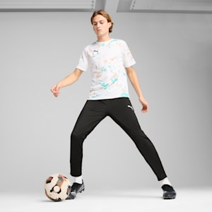 Playera fútbol IndividualEARTH DAY para hombre, PUMA White-Light Sand, extralarge