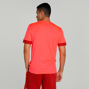 Individual Graphic Men's Padel Tennis Jersey, Glowing Red, extralarge-IND
